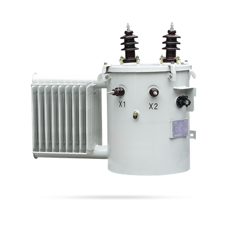 11KV Single-phase Column-mounted Oil-immersed Transformer